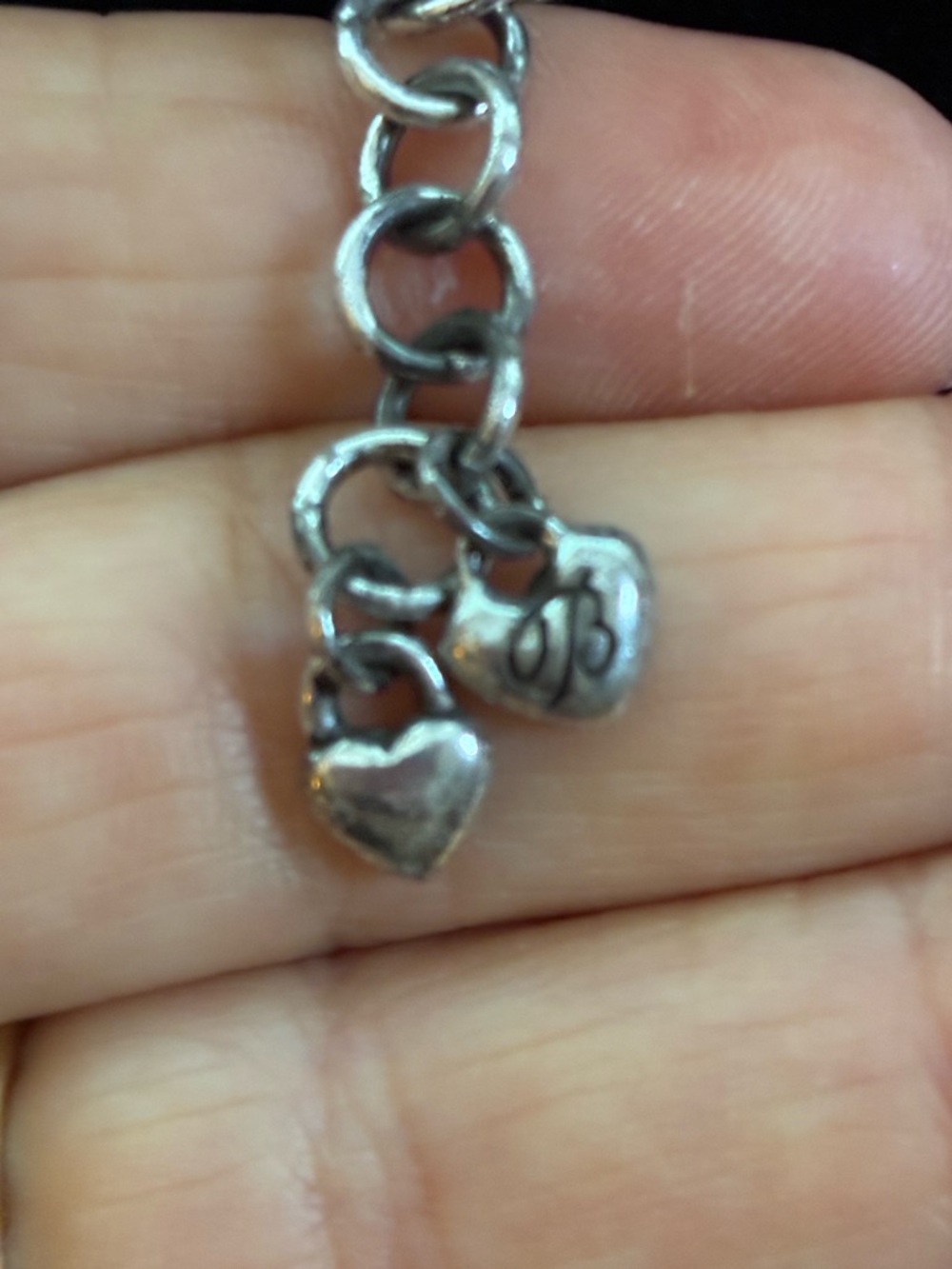 Vintage Brighton SilverTone  Chain
Necklace Heart Pendant - Picture 8 of 10